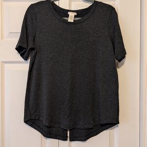 Matty M Charcoal Short Sleeve Tee